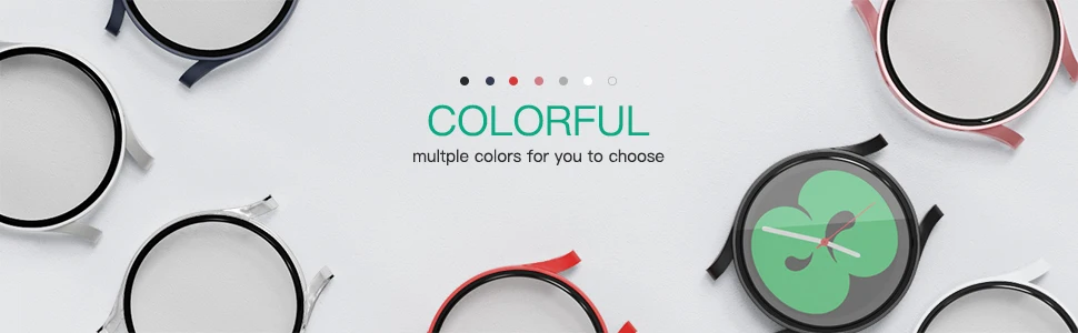 Hard PC +Matte Case With Tempered Glass Screen Protector Compatible for Samsung Galaxy Watch 4 40mm 44mm