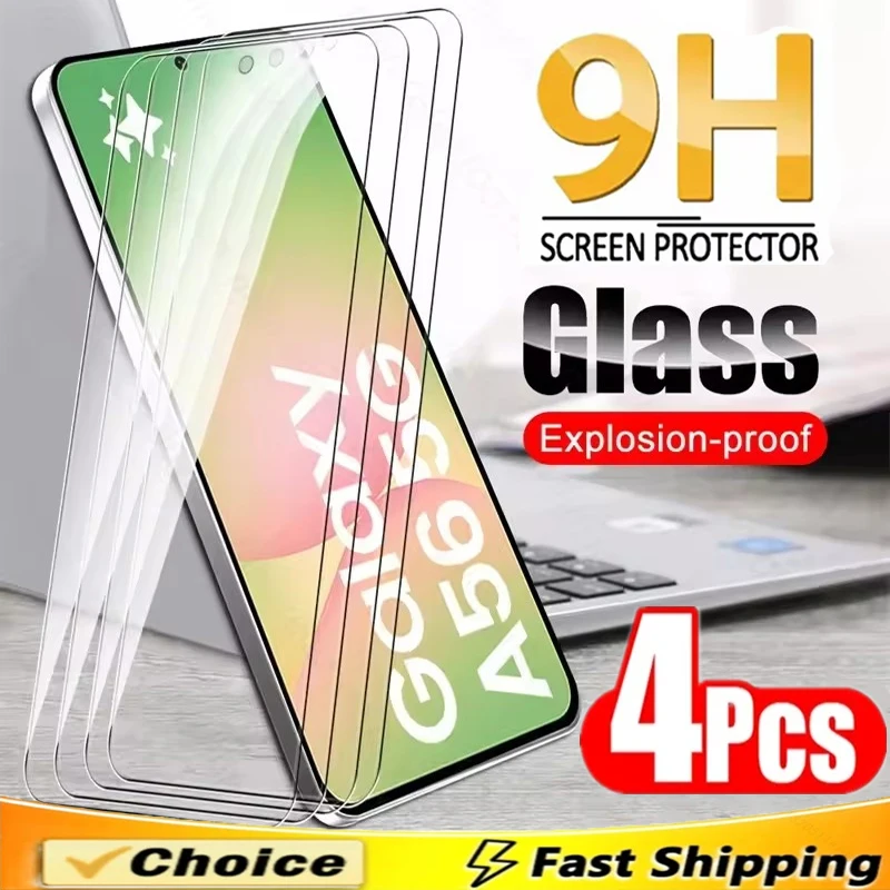 Premium Tempered Glass Screen Protector Set – Pack of 4