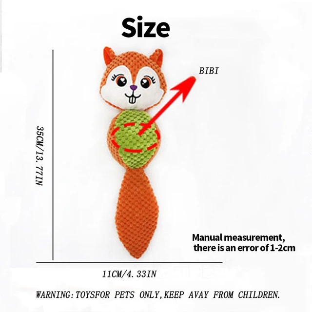 Sce30be6f3b284ed9ac61f445b5495910a.jpg 1 PC pet plush toys Corn dog bite voice interaction velvet voice spherical animal dolls toy dog