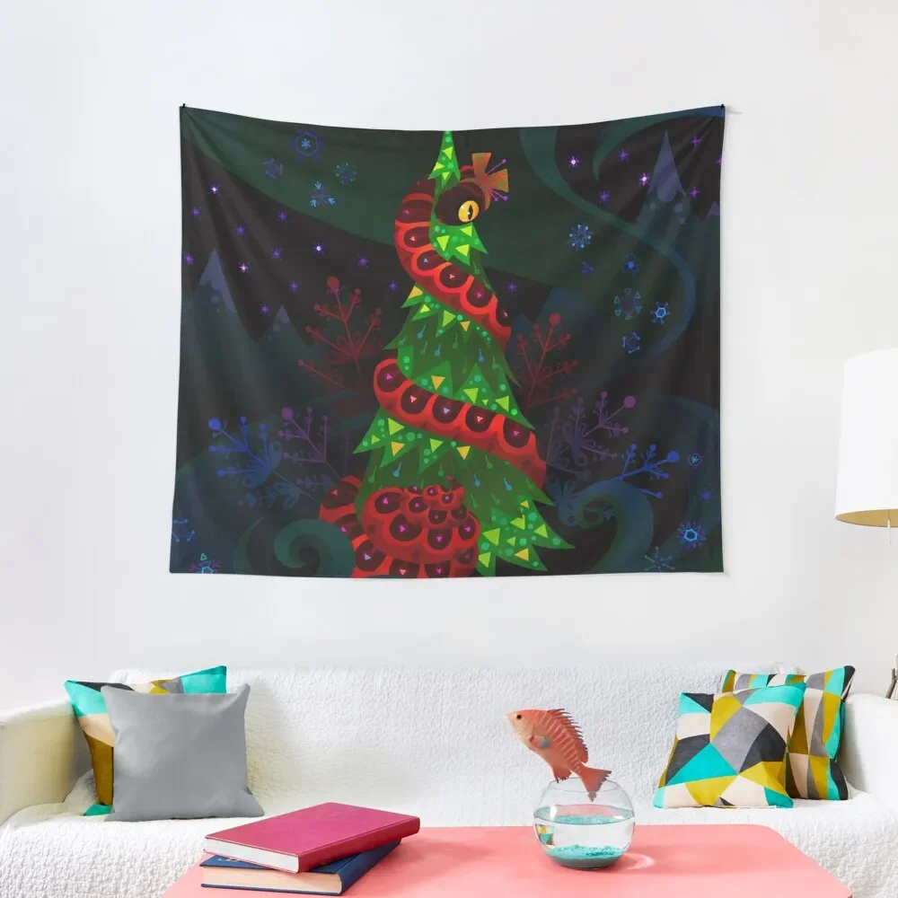 

Christmas snake Tapestry Aesthetic Room Decor Home Decoration Home Decor Aesthetic Decoration For Rooms Tapestry