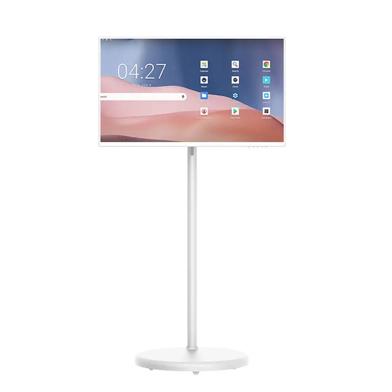 27inch Movable Touch Screen Rotating 4G Android Smart Tablet TV Standby Me Smart Television Fitness Portable Monitors