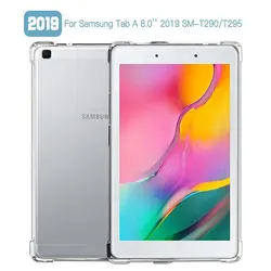Transparante Schokbestendige Beschermende Slim Tablet Case - Zachte TPU Siliconen Airbag Cover
