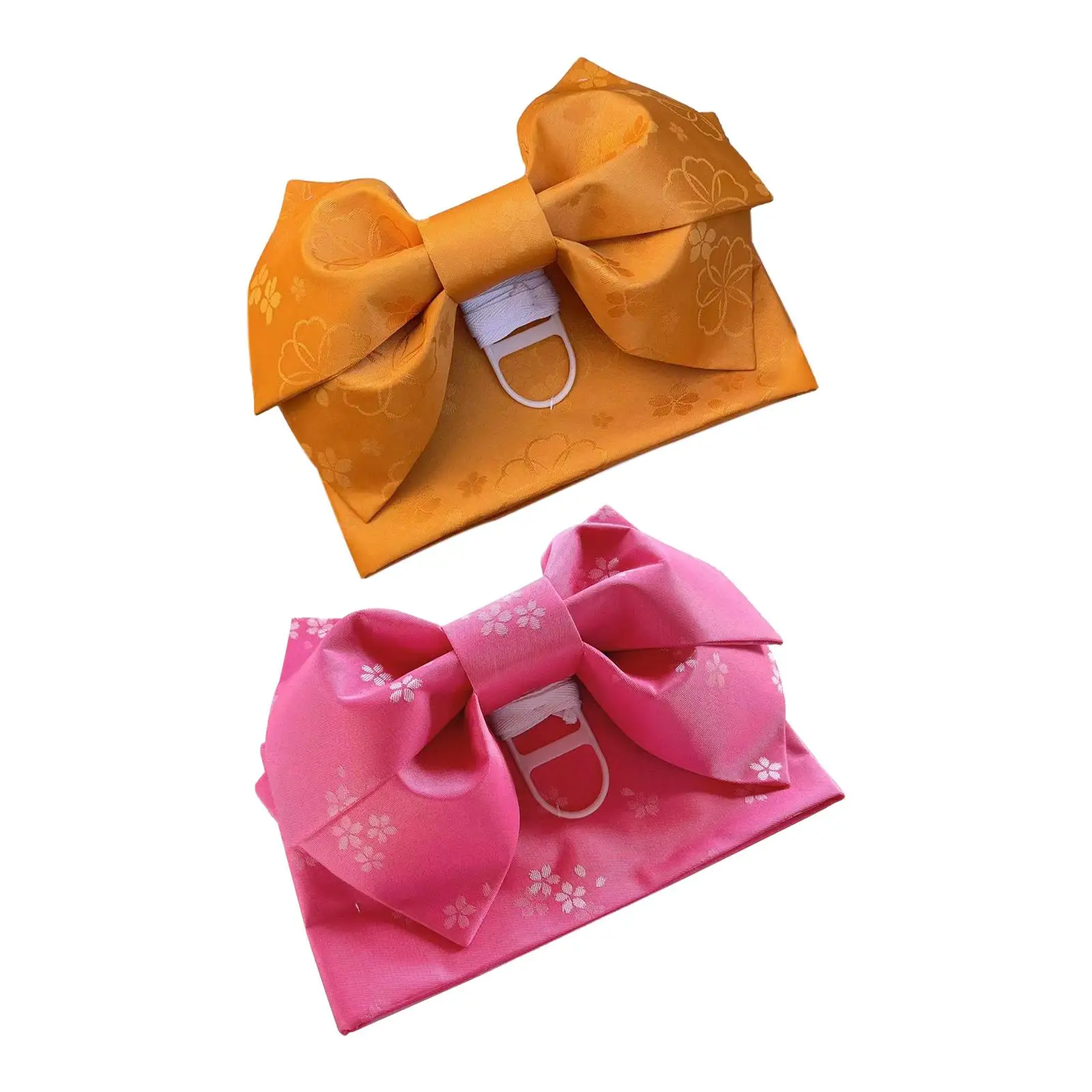 KimonoObiJapaneseSashBeltPreTiedBowforWomenSakuraPattern