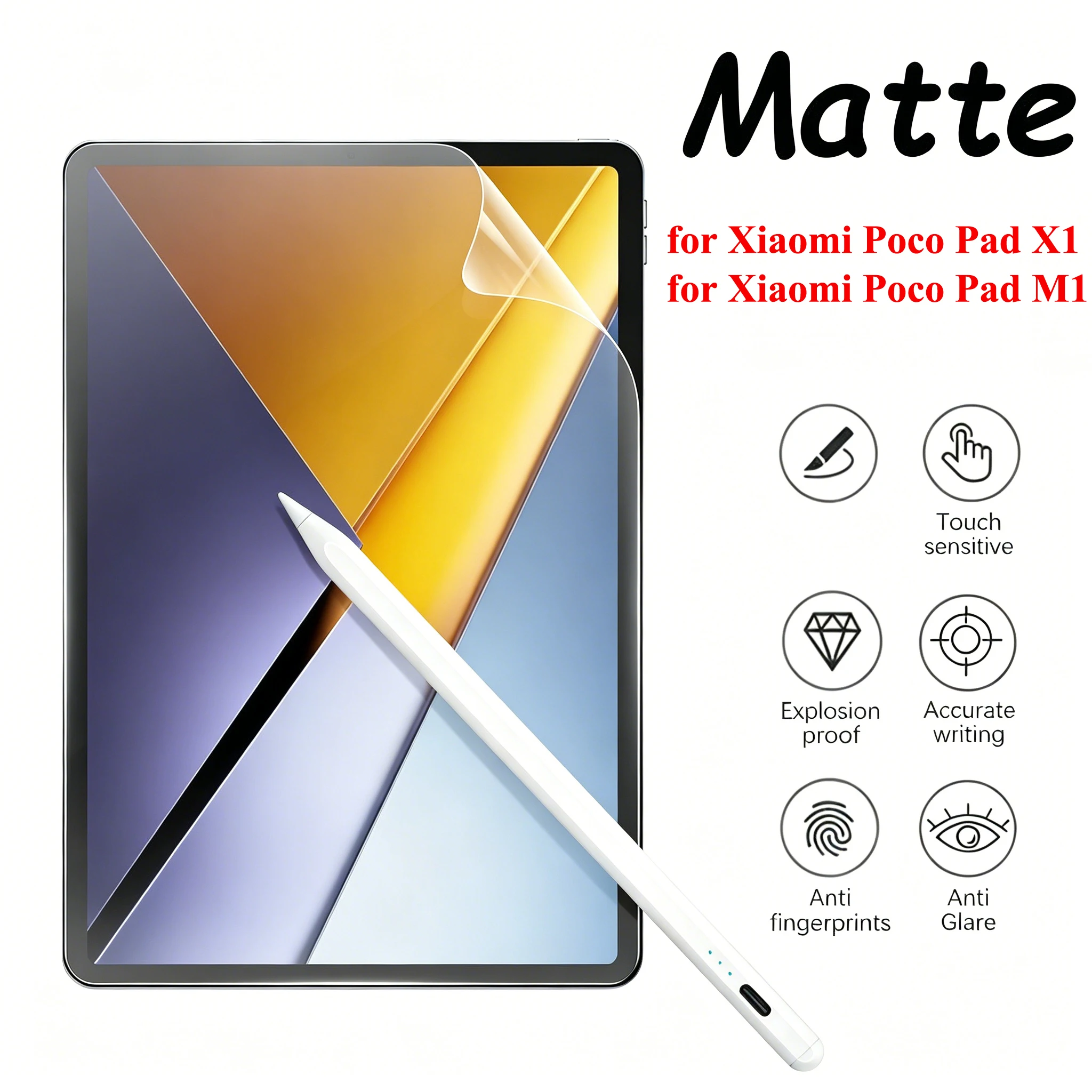 Matte Paper-Like Film Screen Protector