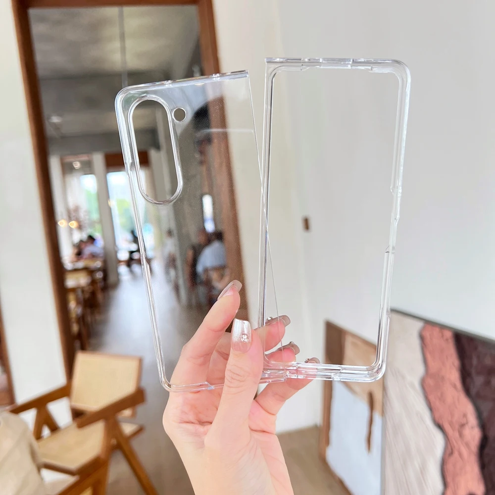 Matte Transparent Shockproof Dual-Layer Phone Case