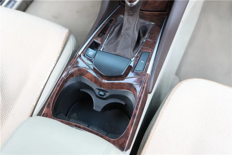 2010-2012 Cadillac SRX modified HIPS mahogany interior patch Cup holder Air accessories left drive