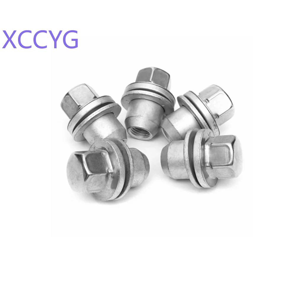 XCCYG 5PCS LR068126 Wheel Nut For LAND ROVER RANGE ROVER SPORT LR3 L322 L405 L494 M14X1.5