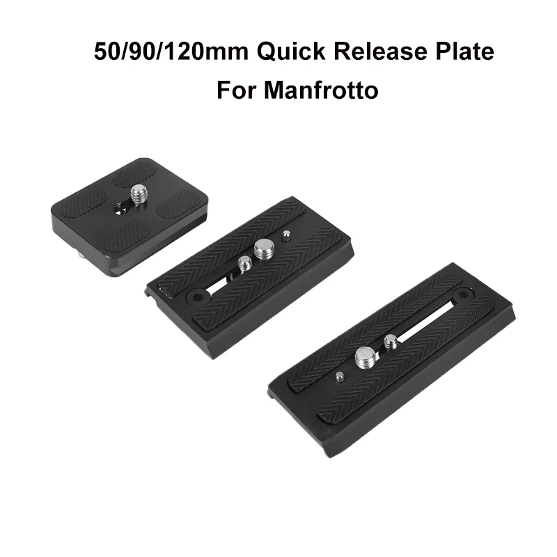 Universal Quick Release Plate 50/90/120mm Extension Platform Baseplate For Manf