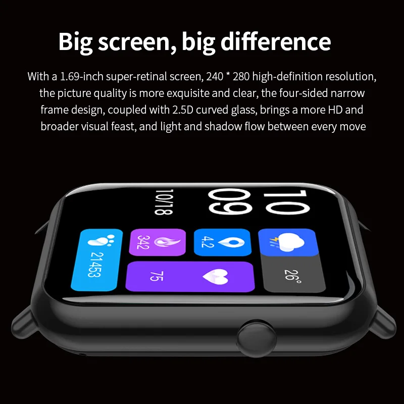 Lige Fashion Smart Watch Ladies Body Temperature Sport Fitness Watch Bluetooth Call Relojes Inteligentes Smartwatch Men New 2023