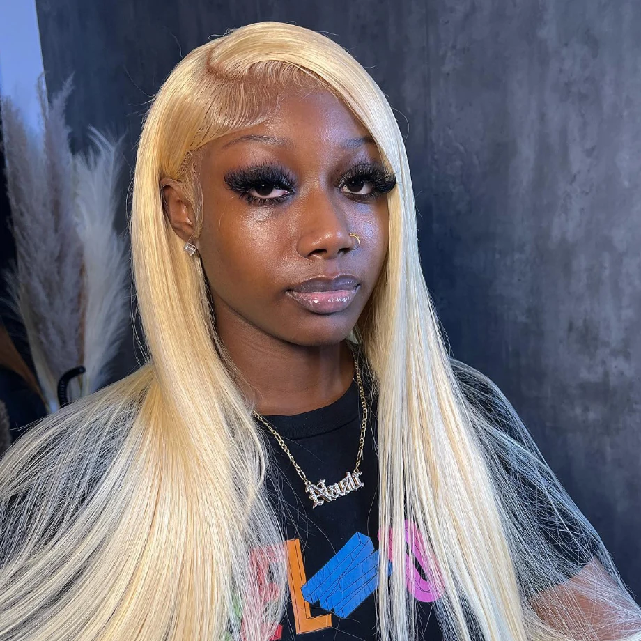 

30 Inch Blonde 613 Lace Front Wigs 13x4 Hd Lace Frontal Wig Straight Lace Front Human Hair Wigs For Women
