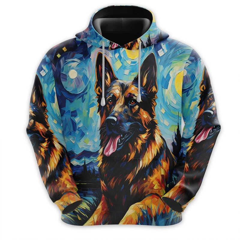 thumbnail image 1 of Sudadera con capucha con estampado 3D de perro y arte de grafiti para hombre, ropa divertida, sudaderas con capucha de husky, labrador y corgi, diseño lindo, sudadera con capucha unisex Y2k, 1 of 5