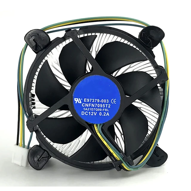 Refroidisseur CPU i5, ventilateur avec dissipateur thermique