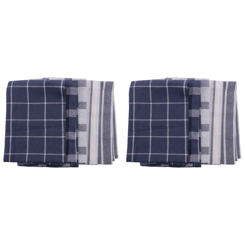 

10 шт., хлопковые салфетки для мытья посуды