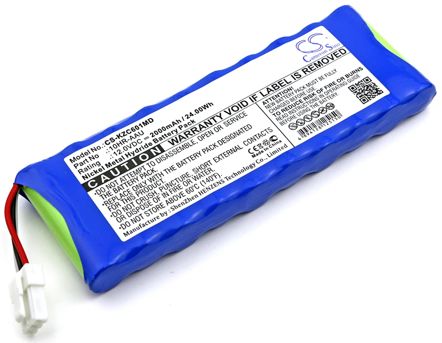 

CS 2000 мАч/24.00Wh батарея для Kenz Cardico 601, ECG-601 10HR-AAU