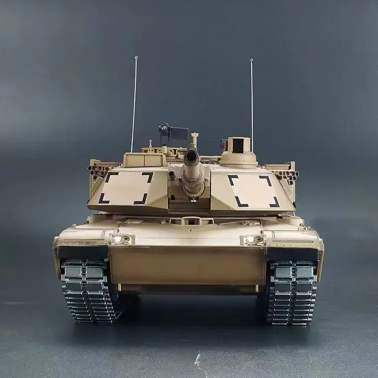 Heng Long 1/16 TK7.0 Customize 3918 USA M1A2 Abrams RC Tank 360° Turret Barrel Recoil BB Shooting TH17803-SMT5 Children Toys 2