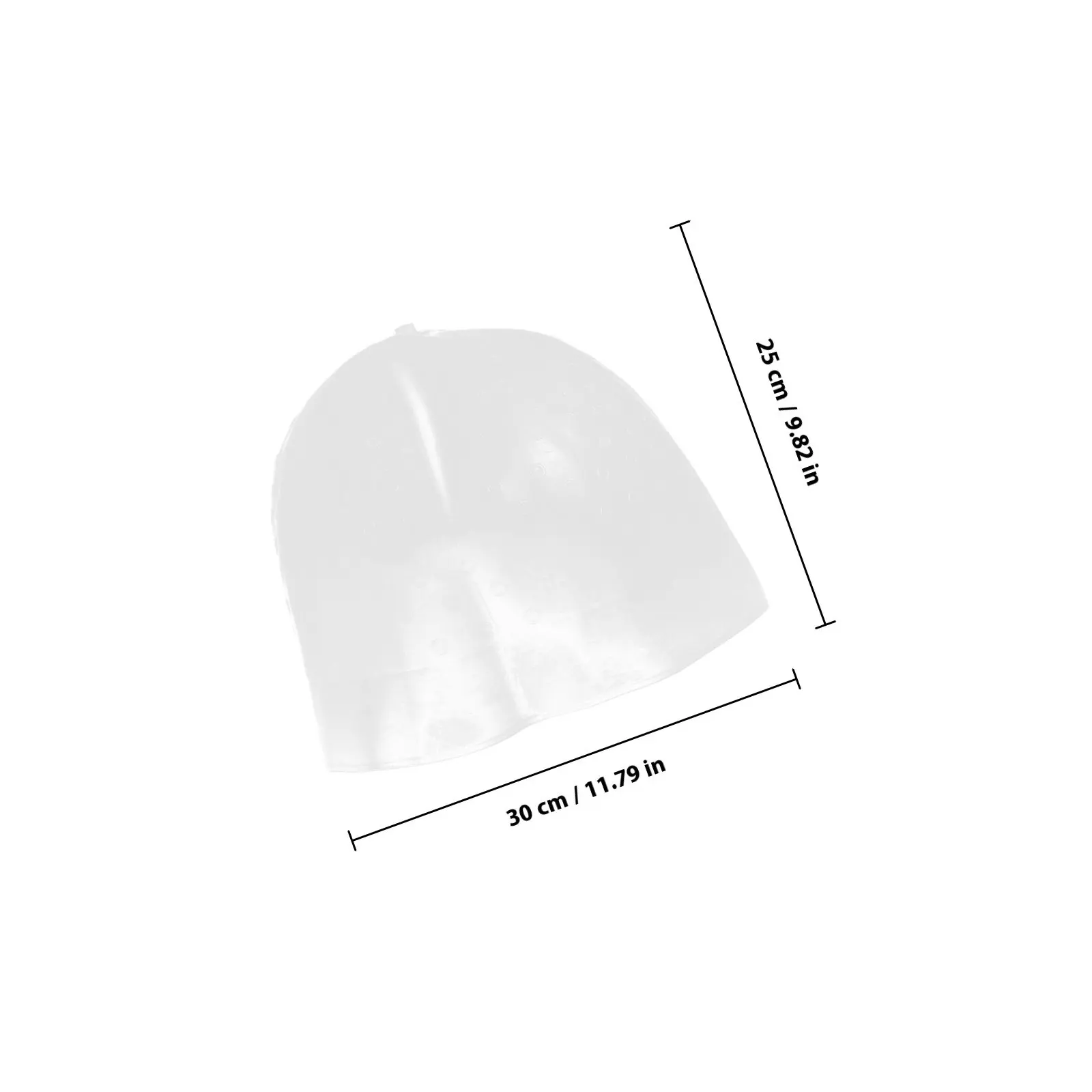 1개 프리미엄 식품 등급 실리콘 헤어 하이라이트 캡 재사용 가능한 염색 도구 DIY 살롱 스타일 하이라이트 홈 프로페셔널용