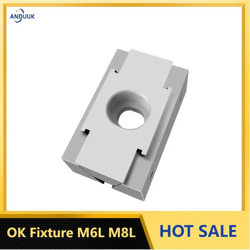Ok Fixture Centro Di Lavoro Cnc Multi-Station Product Batch Processing Blocco Di Bloccaggio Ad Espansione A Cuneo Inclinato A Forma Speciale So
