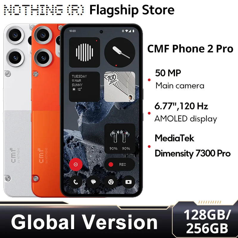 Nothing CMF Phone 2 Pro Global Version MediaTek Dimensity 7300 Pro