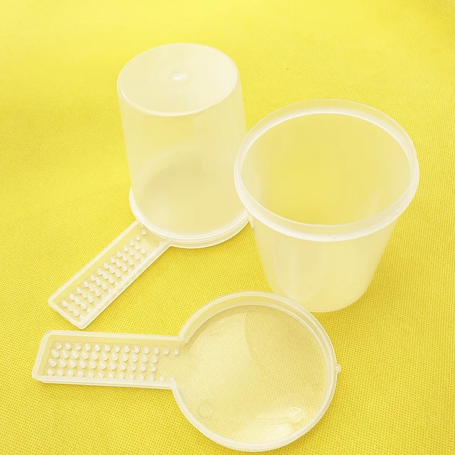 10Db Queen Kaptár Bejárati Bejárat Mézes Suger Etető 400 Ml Műanyag Méhek Colnoy Fulladás Méhész Vízzői Etetési Kellékek 518 Típus - Image 5