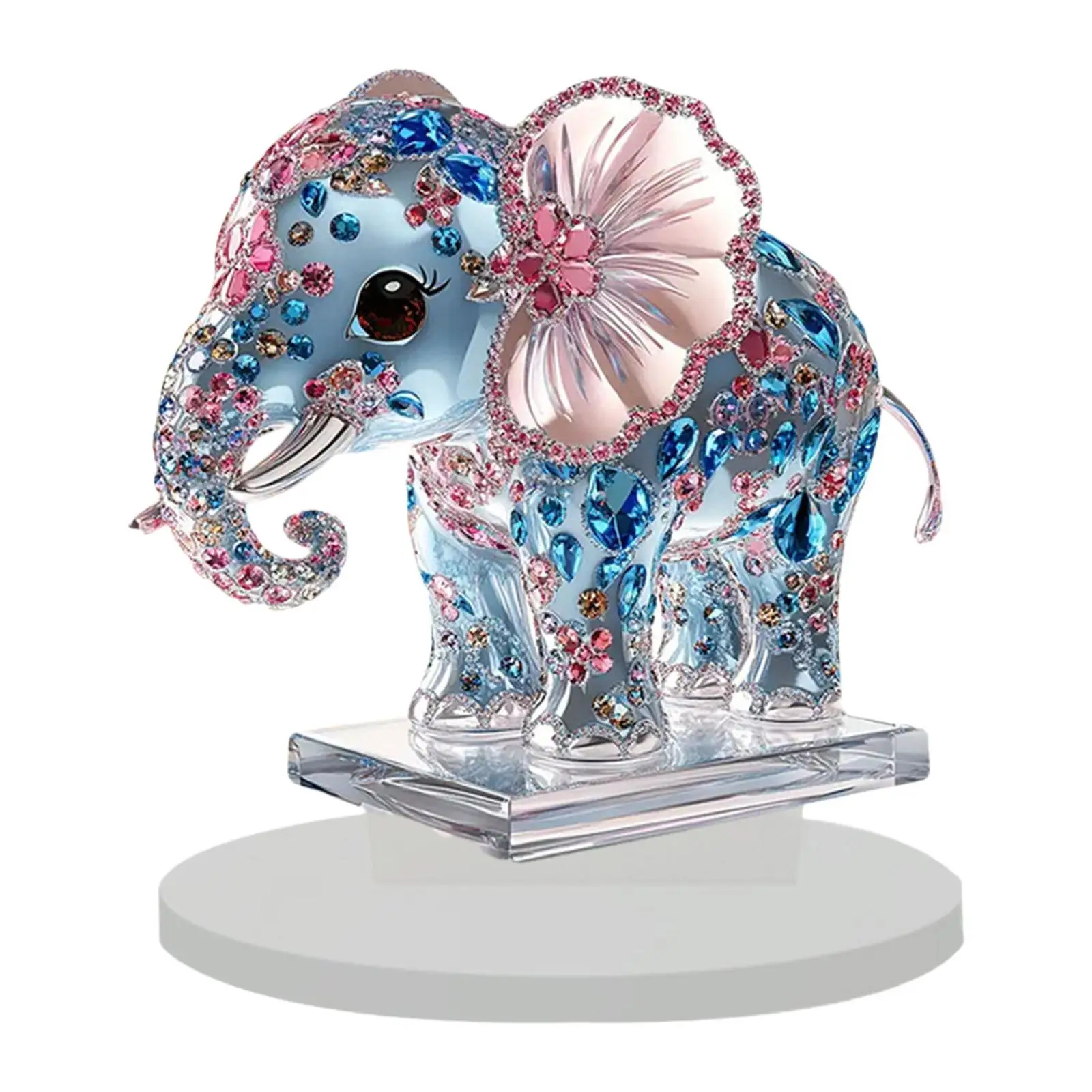 Elephant Figurine Statuette Desk Present Statue for Decorating Shelf Mantel https://ae01.alicdn.com/kf/Sce32860eff1a48dbb163420ba450af390.jpg