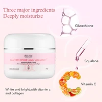 AILKE crème de soin blanchissante pour la peau, Lotion éclaircissante, élimine les taches foncées avec la glutathion, le beurre de karité, crème hydratante pour le corps 3