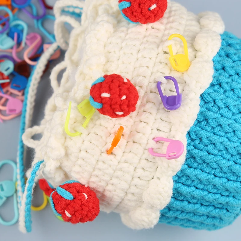 IMZAY 54 Pcs Crochet Needles Set, Crochet Hooks Kit with Storage Case,  Ergonomic Knitting Needles Blunt Needles Stitch Marker DIY Hand Knitting  Craft