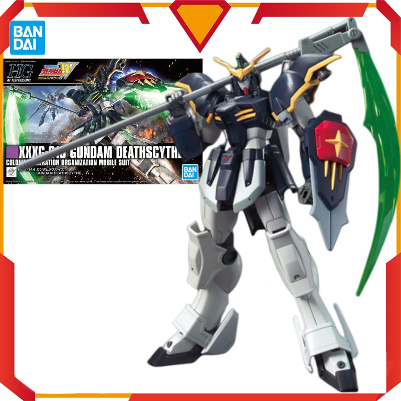 

Original Bandai Anime Gundam Figure HG HGAC 239 1/144 XXXG-01D Gundam Deathscythe Animated TV Version Gundam W Assembled Model