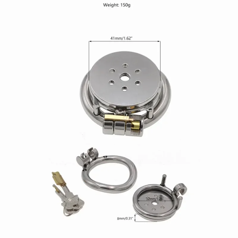 Male Chastity Belts Locks Penis Rings Cages Sex Toys Penis Chastity Cage Chastity Lock Sex Toy Chastity Cage Accessory Penis Cock Ring 18+