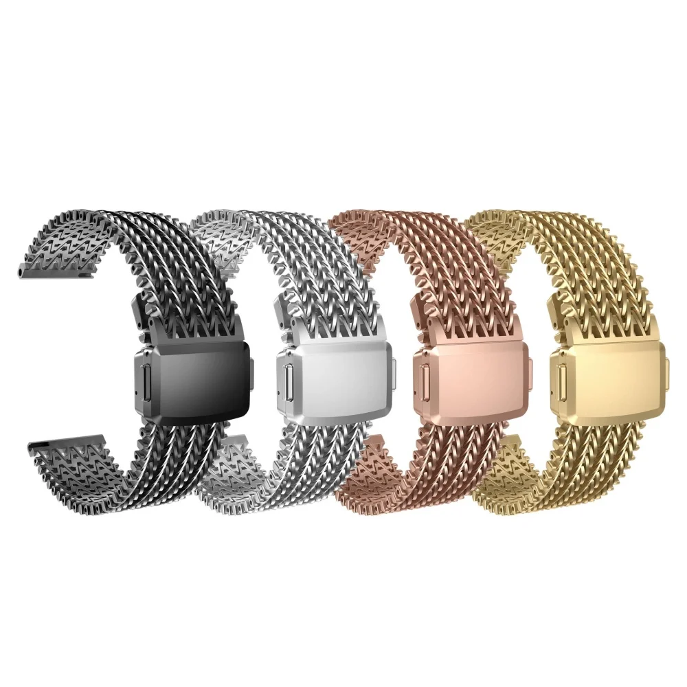 22mm Magnetic Stainless Steel Watch Strap