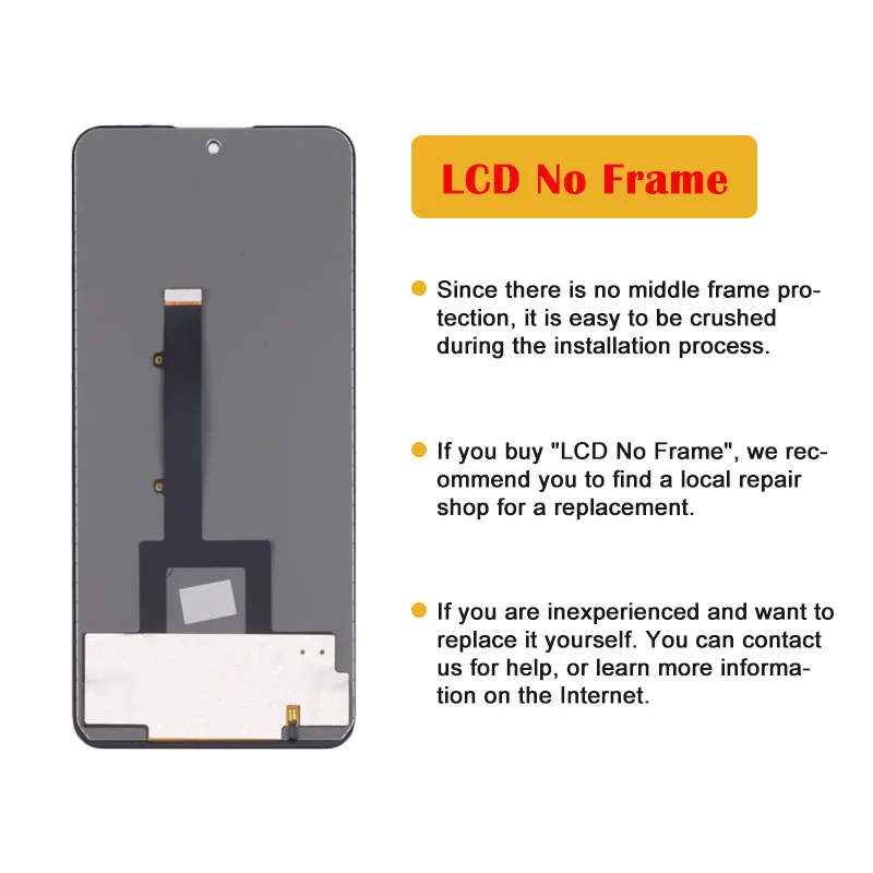 Original Amoled Display Lcd Touch Screen Digitador Assembleia 6.7 Tecno Camon 18 Premier Ch9 Ch9n - Image 6