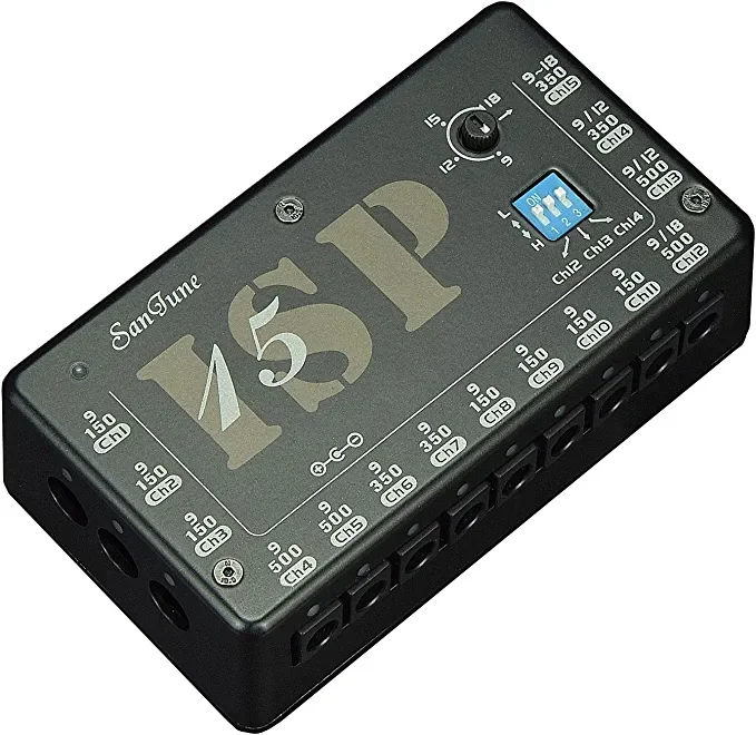 Lilt Electric Guitar Pedal Power Supply 15 Independent Noise Reduction