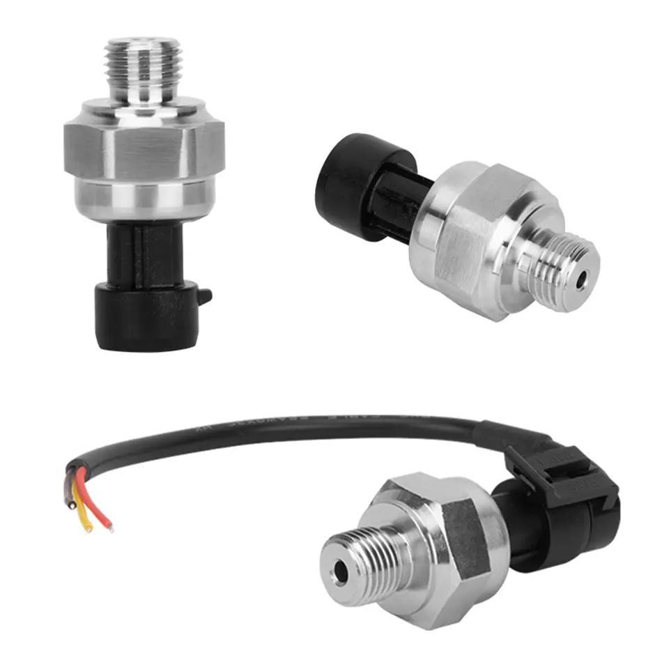 G1/4 DC5V 0-1.2 MPa Pressure Sensor Transducer Oil Fuel Diesel Gas Water Air Pressure Transducer With 19cm Cable image 1
