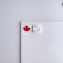  Autumn Forest Series Warm Theme Fox/Hazelnut/Maple Leaf/Pumpkin/Hot Tea Shaped Mini Clay Molds Clay Cutting Molds For Earrings 