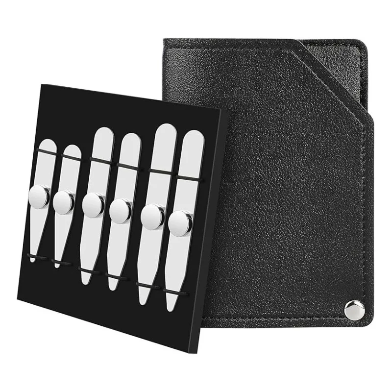 Shirt Collar Stays 3Pair for Stainless Steel Collar Stiffeners with 6 Magnets Magnetic Collar Stays Metal Shirt Stiffeners for Men Shirt Collar Shaper Shirt Collar Stays Shirt Collar Protector