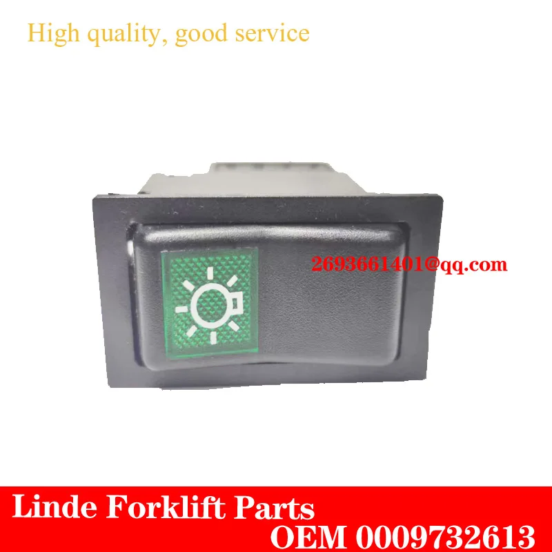 3 Pin Headlight rocker switch ,0009732613 for Linde forklift .