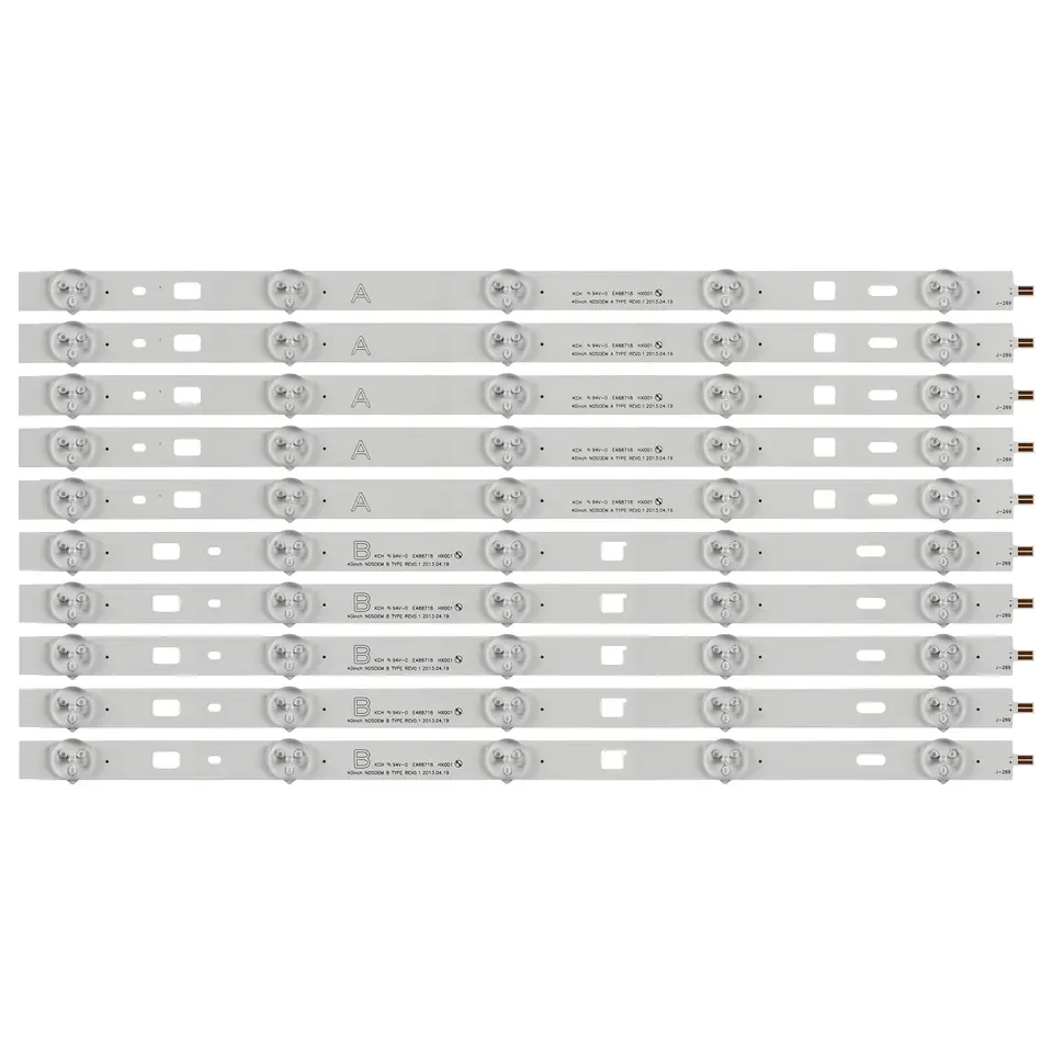 Lâmpada 378 mm Nova Led Backlight Strip para 40 Polegadas Ndsoem a b Sony tv Kdl40r485a Kdl-40r355b Kdl-40r452 5 - Imagem 5