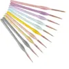 Yutiars 10PCS Micro Fine Detail Paint Brush Set Macaron Pastel Small Miniature Fine Tip Detail Brush for Acrylic Oil Watercolor 2