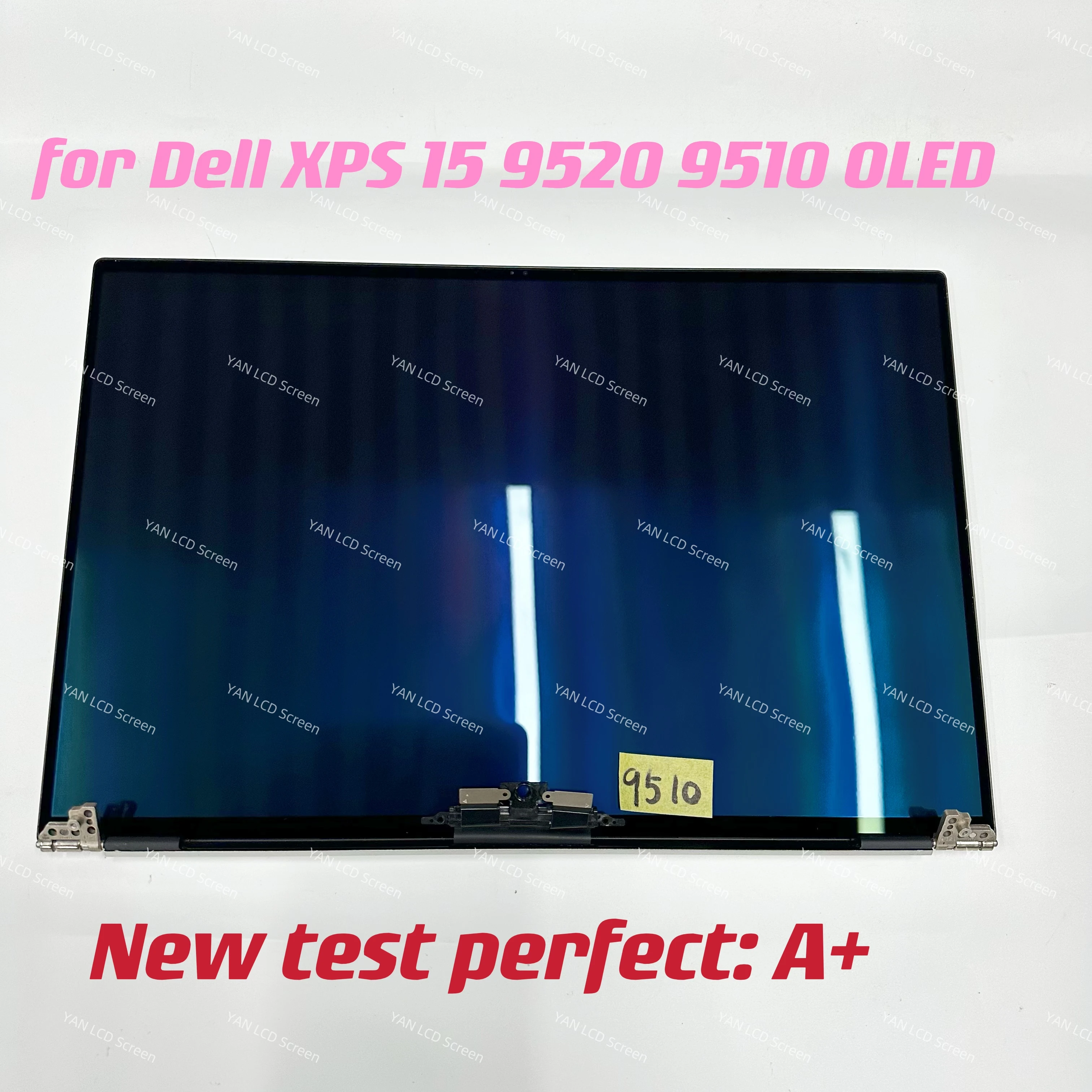 델 XPS 15 9500 9510 9520 LCD OLED 스크린 터치 교체, 전체 조립 디스플레이 P91F P91F001 P91F002