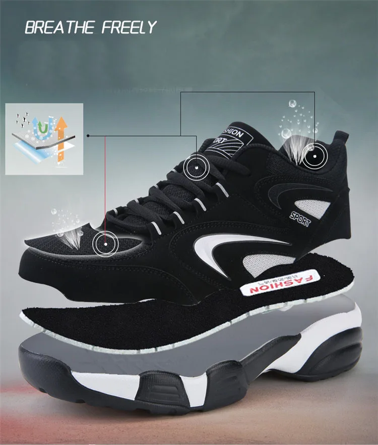 Winter Running Shoes for Men Women Keep Warm Cotton-padded Autumn Sneakers Outdoor Walking Sports Big Size 36-48 running shoes,women sneakers,men sneakers