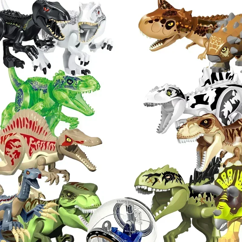 Holen Sie sich Ihre großen Dinosaurier-Bausteine für Moc Toys, Weihnachts-/Halloween-/Thanksgiving-Tag-Geschenk