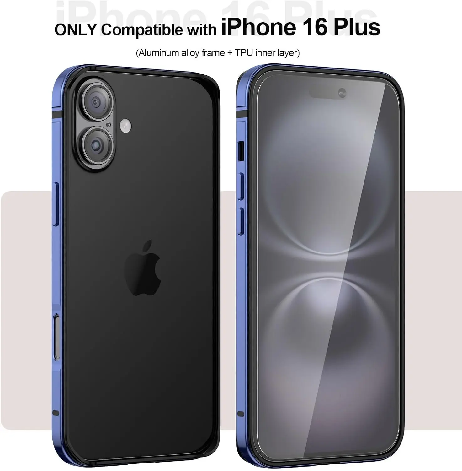 Cosmic Orange Aluminum Frame Bumper Case - Premium Phone Accessory