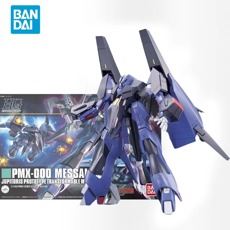 

Оригинальная фигурка Bandai из аниме «GUNDAM», модель HGUC серии 1/144 PMX-000 MESSALA, модель в сборе, игрушки, подарки для детей
