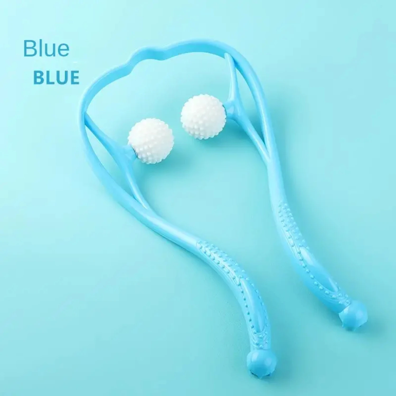 Handheld Self Muscle Neck Massager, Cervical Relaxer for Instant Neck Pain Relief and Deep Relaxation