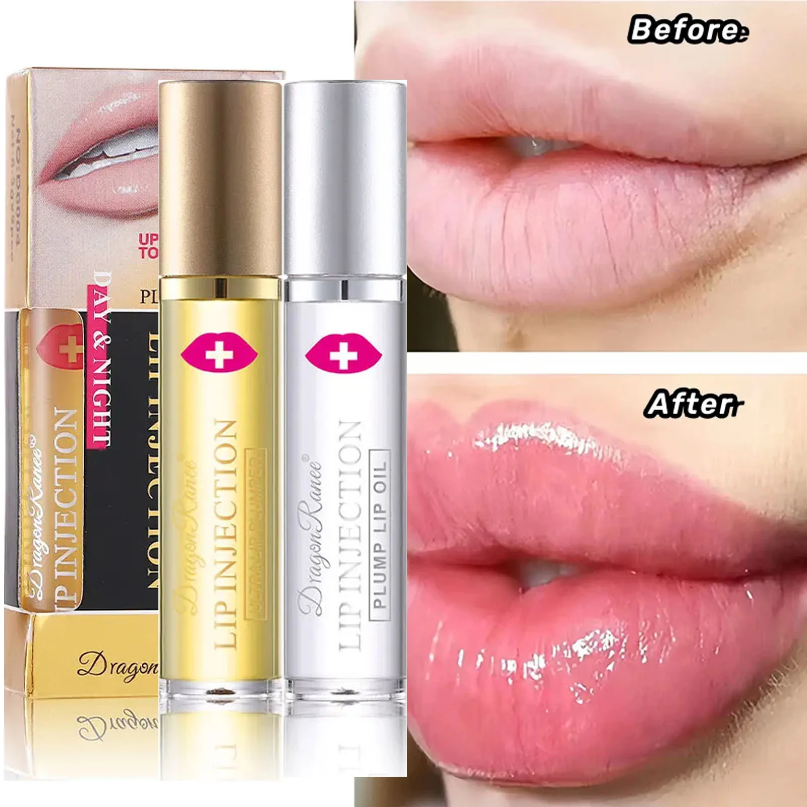 Instant Lip Plumper Oils Serum Extreme Volumising Lip Gloss Repair Lip Lines Dead Skin Moisturizing Sexy Lip Enhancer Cosmetics