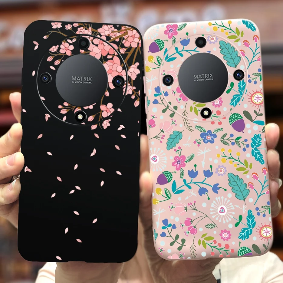 Stylish Painted Soft Silicone Phone Case with Bumper