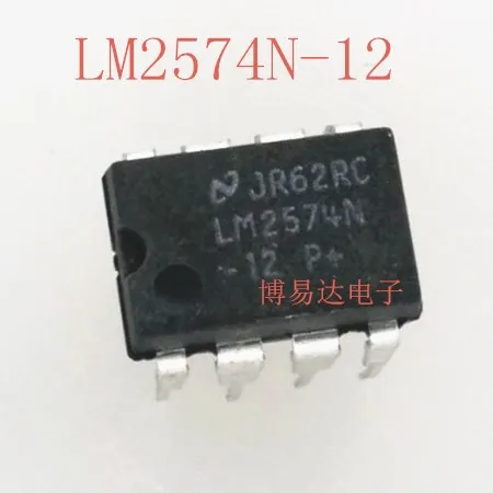 

(10 шт./лот) LM2574N-12 LM2574N DIP-8 оригинал, в наличии. Power IC