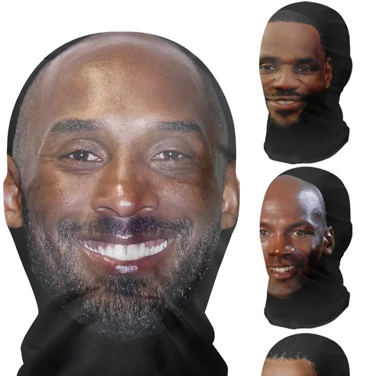 3D Printed Messi Full Face Mask For Men Women masquerade mask cosplay hats full face mask