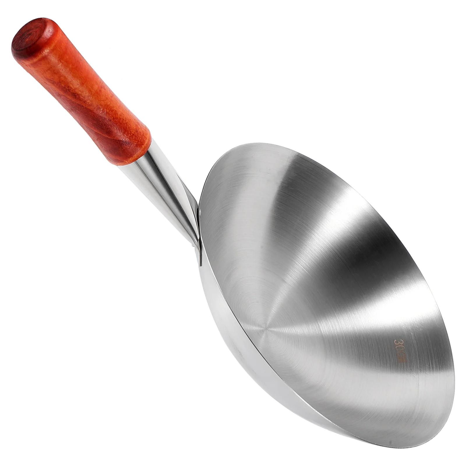 

Outdoor Pot Practical Cooking Pan Induction Griddle Wok Wooden Handle Non Stick Lid Old-Fashioned Frying Pan Kitchen Supply