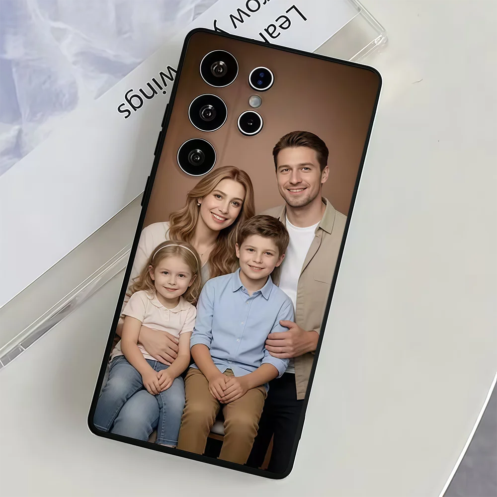 Personalized DIY Photo Soft Phone Case - Custom Image Protective Cover