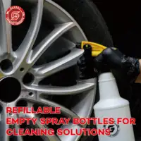 26 fl oz Empty Plastic Spray Bottles, Empty and Reusable, for Cleaning Solutions, Water, Auto Detailing or Bathroom and Kitchen 2